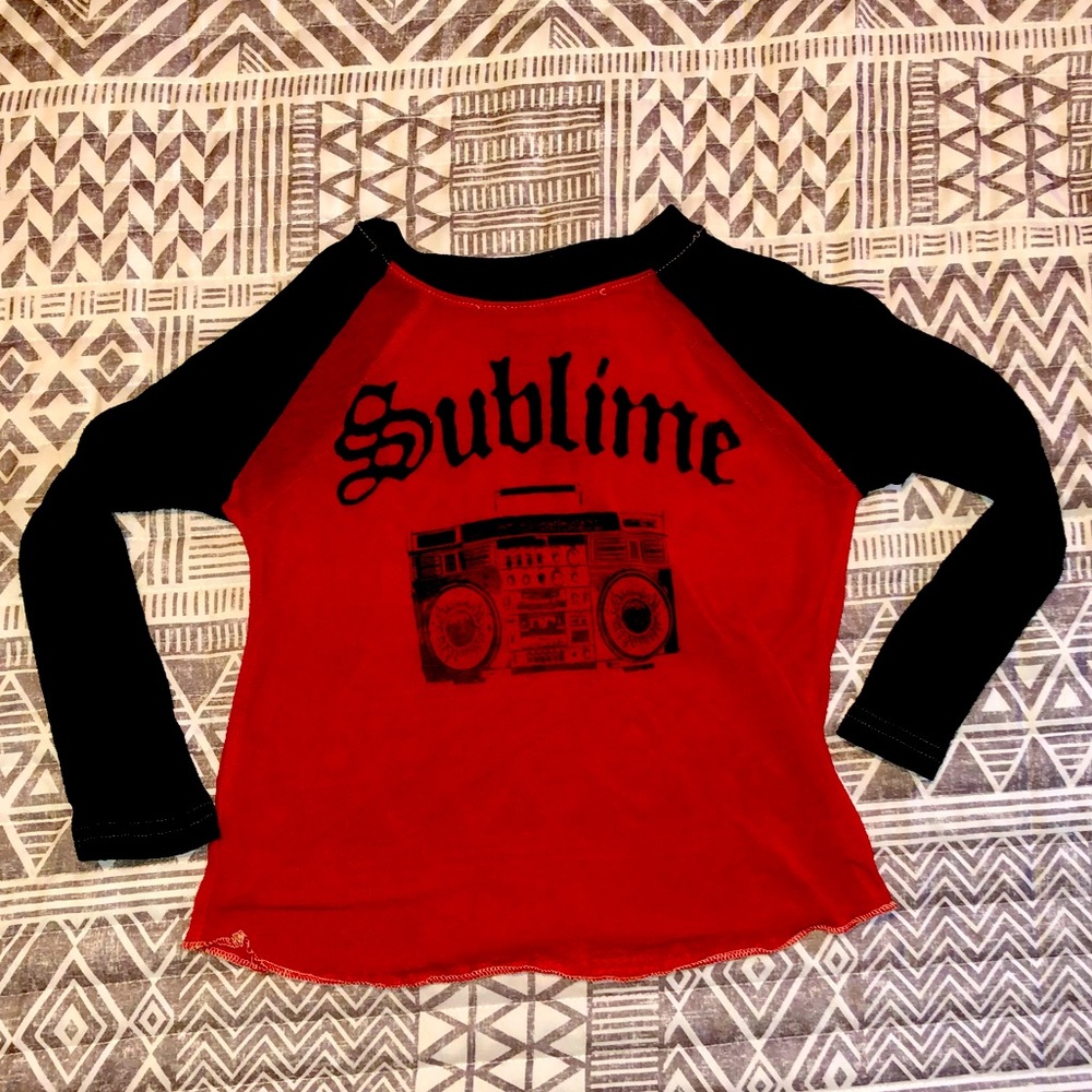 Toddler distressed Sublime band shirt!!!